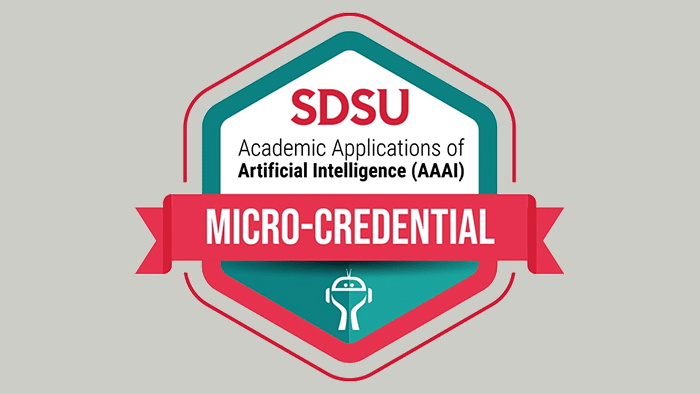 SDSU AAAI Micro-Credential Badge